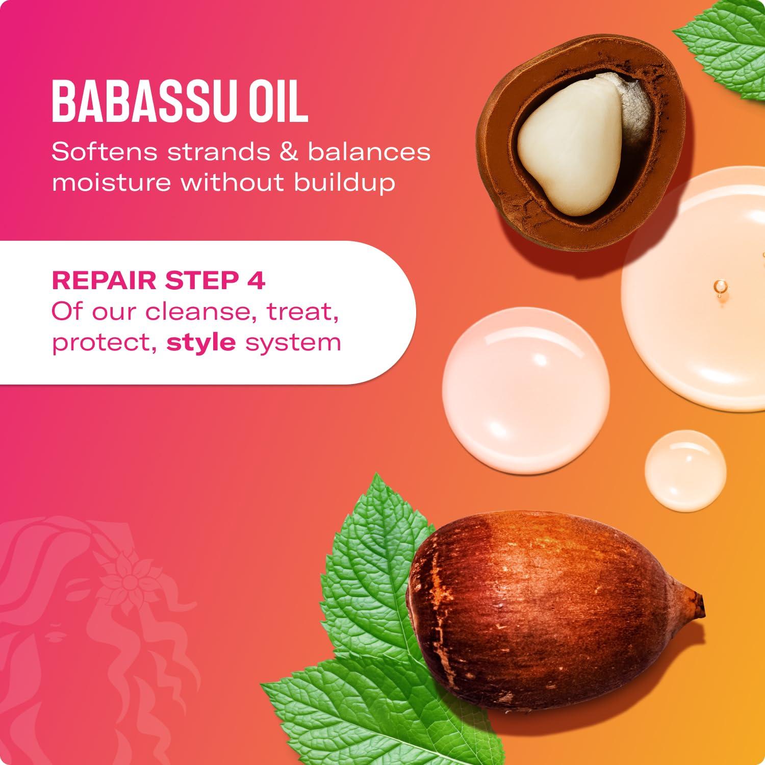 imageMielle Organics Babassu amp Mint Brazilian Curly Cocktail Curl Cream Curl Defining Hair Styling Cream for Textured Hair Locks in Moisture Boosts Definition amp Softens Textured Hair 75 Ounce