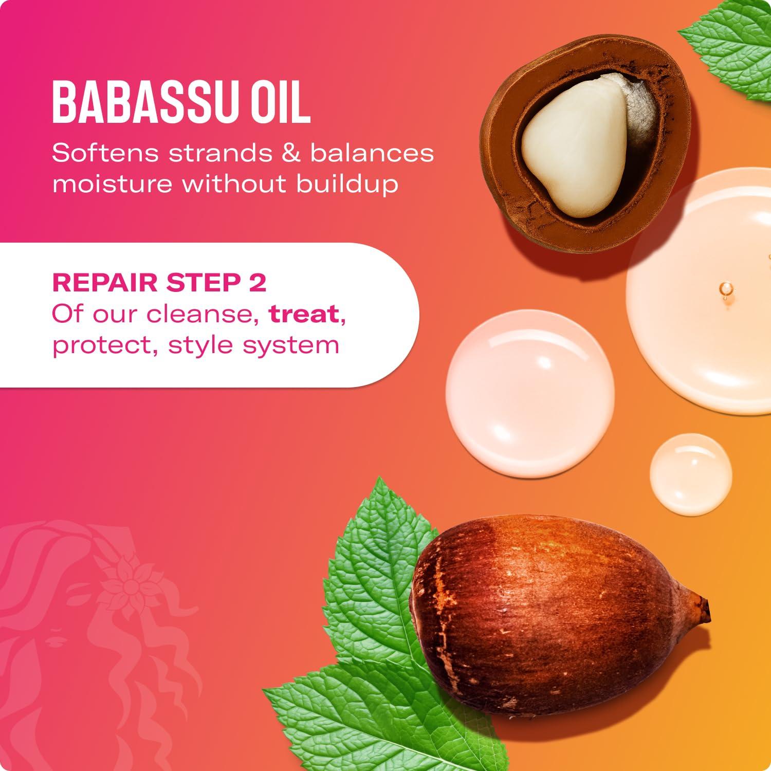 imageMielle Organics Babassu amp Mint Deep Conditioner with Protein Moisturizing amp Conditioning Deep Treatment Hydrating Repair for Dry Damaged amp Frizzy Hair 8 Oz