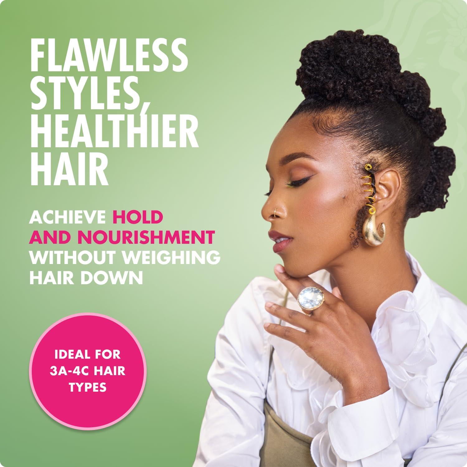 imageMielle Organics Curl Forming Glaze Kalahari Melon amp Aloe Vera Deep Hydration Styling Gel for Dry Curly and Textured Hair Enhances Curl Definition with LongLasting Hold amp Shine 75 OunceMint