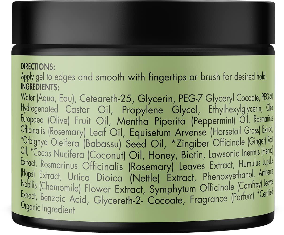 imageMielle Organics Daily Edge amp Scalp Maintenance Bundle Biotin Infused Edge Control Gel Scalp amp Edge Cleansing Oil and Rosemary Mint Scalp amp Hair Oil