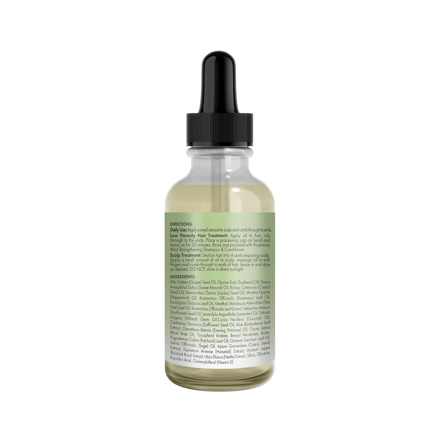 imageMielle Organics Daily Edge amp Scalp Maintenance Bundle Biotin Infused Edge Control Gel Scalp amp Edge Cleansing Oil and Rosemary Mint Scalp amp Hair Oil