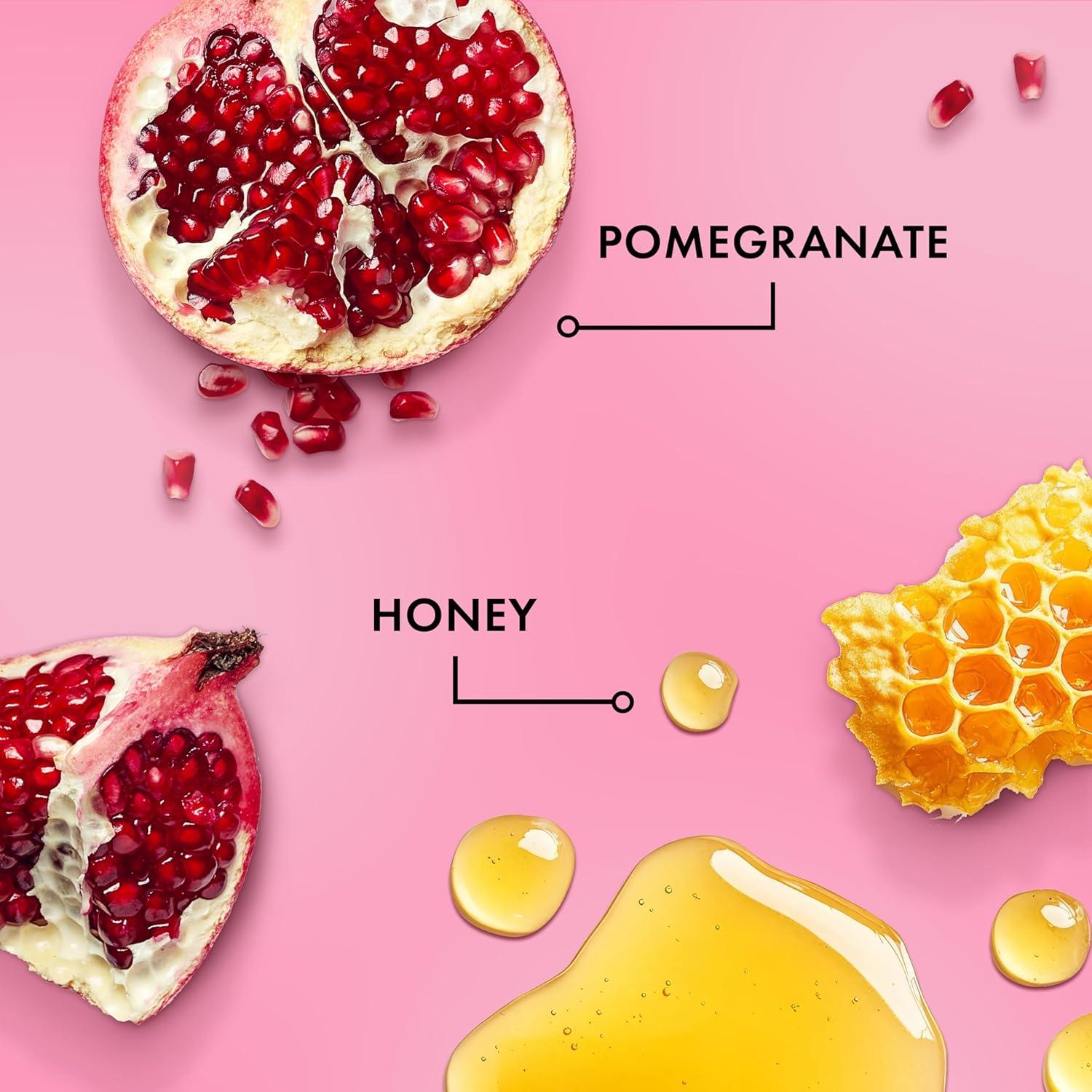 imageMielle Organics Pomegranate amp Honey Detangling amp Moisturizing Shampoo Curly Hair Shampoo for Women Enriched with Honey amp Babassu Oil to Lift Dirt Loosen Tangles amp Retain Moisture 12 Fl Oz32 Fl Oz Pack of 1