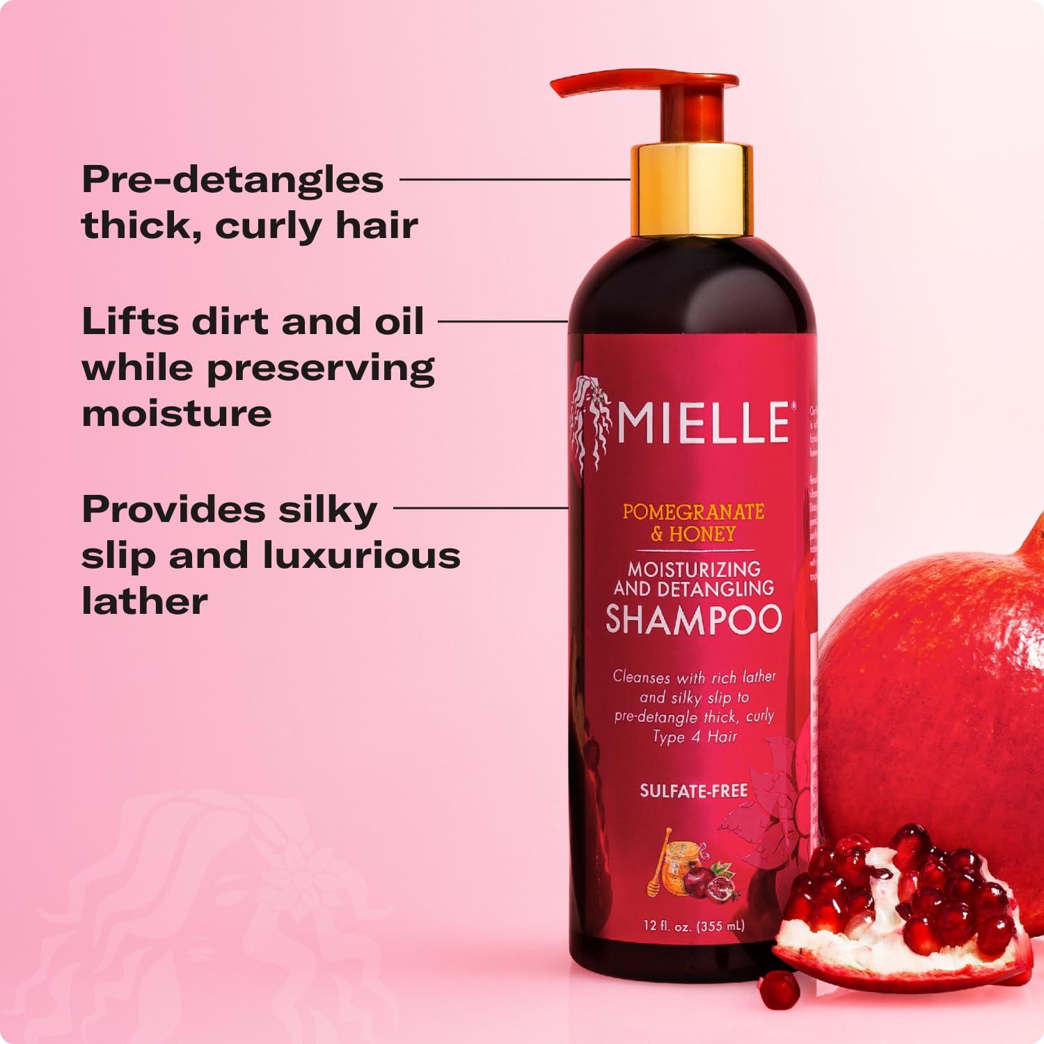 imageMielle Organics Pomegranate amp Honey Twin Pack Shampoo amp Conditioner