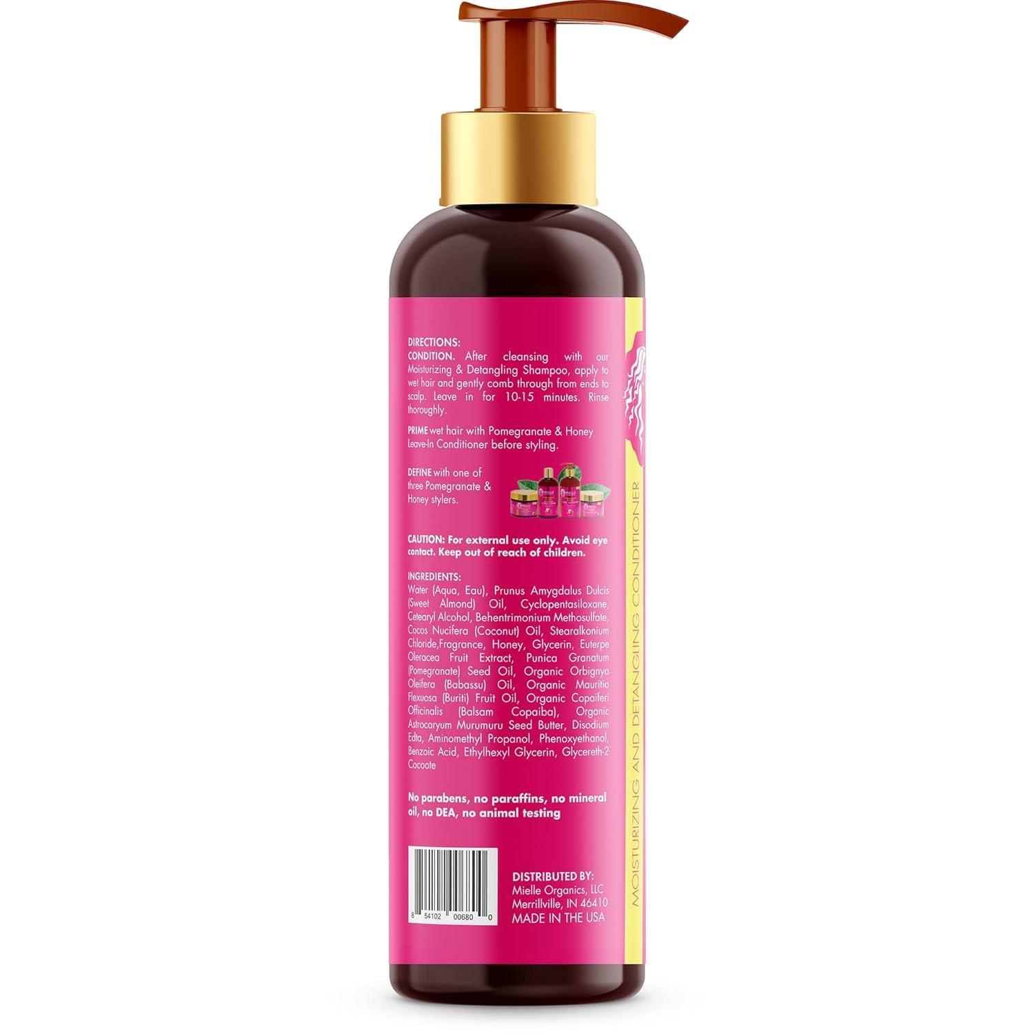 imageMielle Organics Pomegranate amp Honey Twin Pack Shampoo amp Conditioner