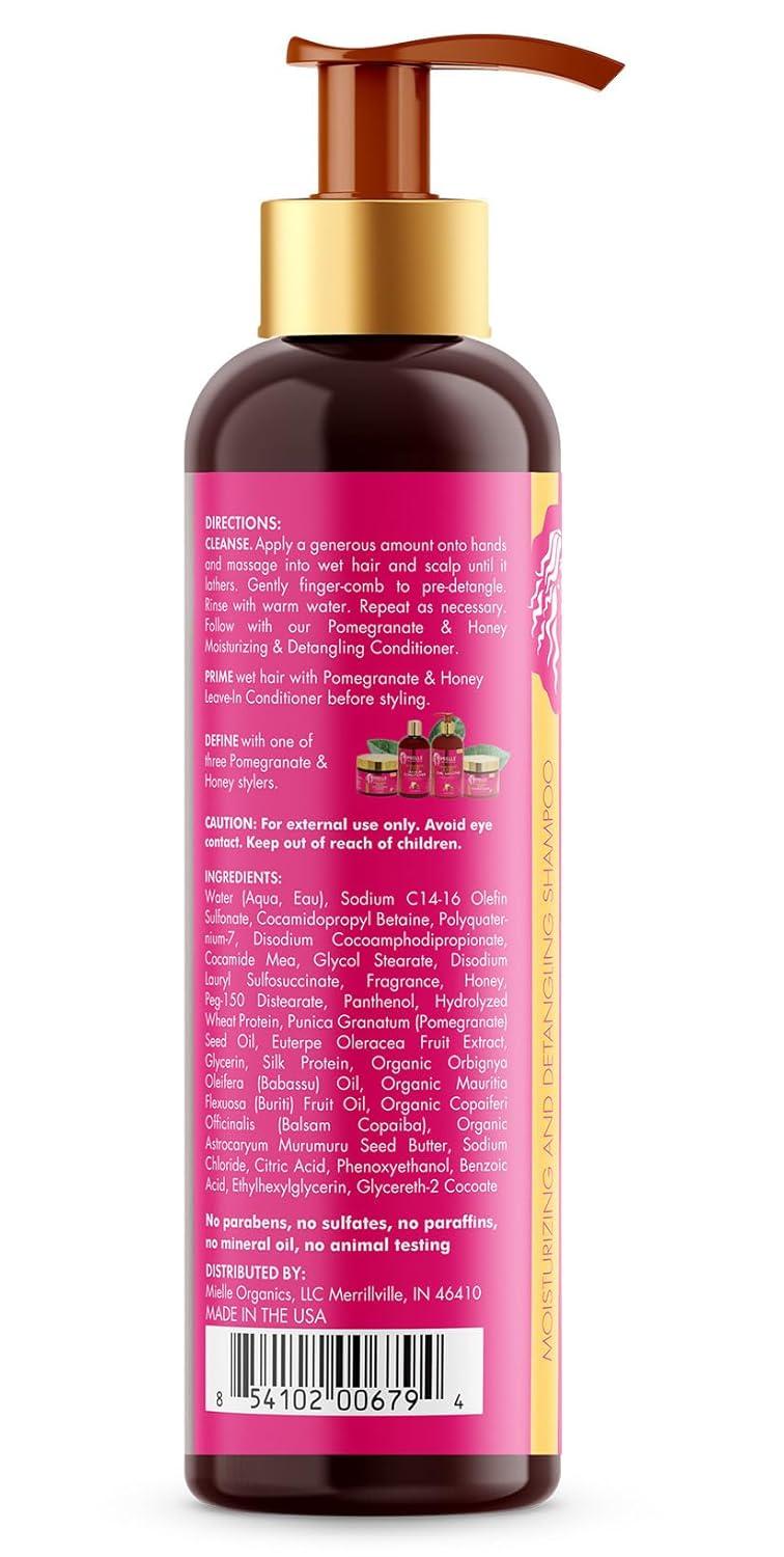 imageMielle Organics Pomegranate amp Honey Twin Pack Shampoo amp Conditioner