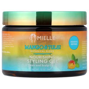 Mielle Organics Rosemary & Mint Edge Control Gel – Strong Hold Hair & Edge Gel for Women & Men – Infused with Biotin, Coconut & Babassu Oil to Encourage Longer, Healthier Hair (2 Fl Oz)(Mango)
