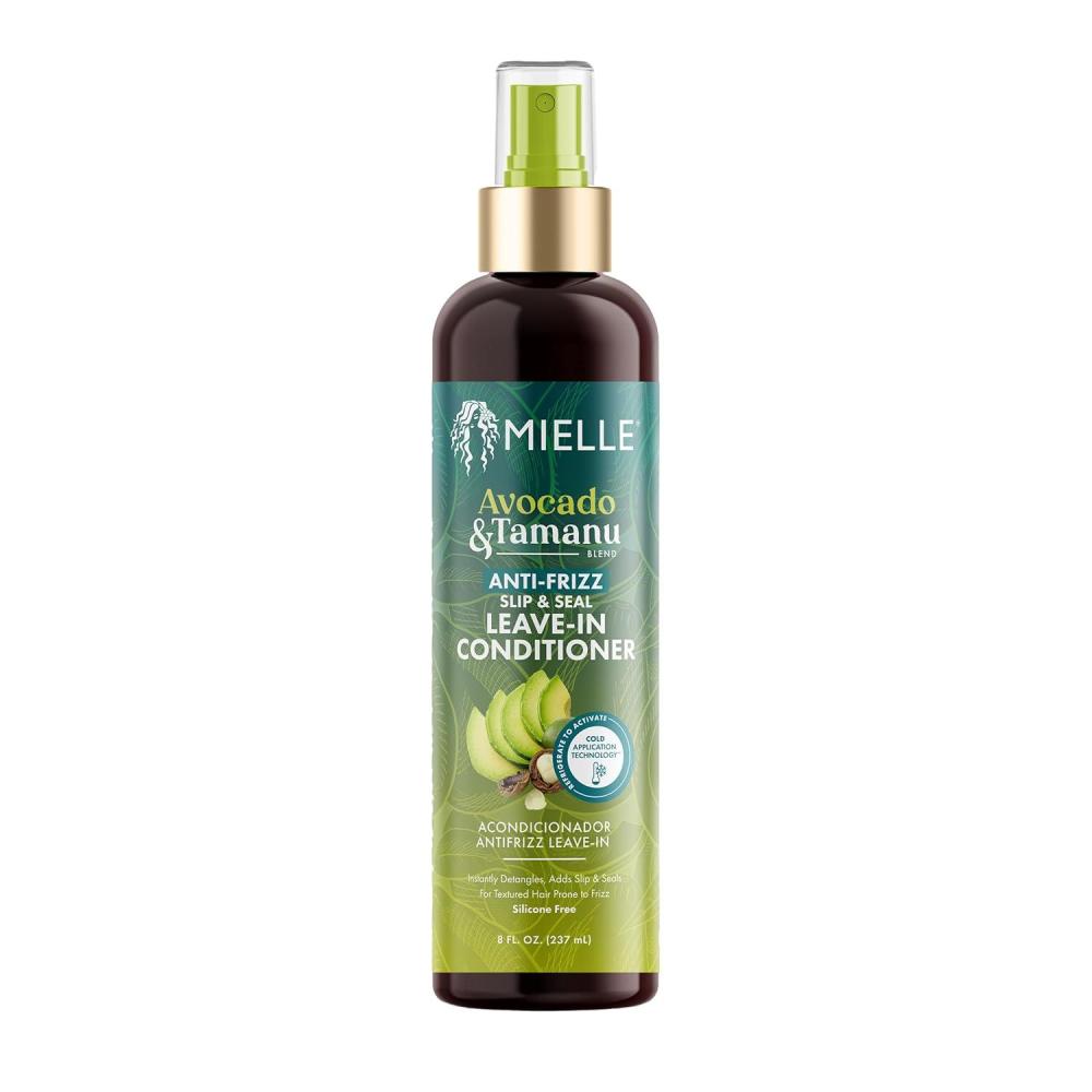 imageMielle Organics Avocado amp Tamanu Hair Leave In Conditioner Spray for Frizz Control  Smoothing Detangler amp Anti Frizz Treatment for Dry Damaged Styles  Nourishes Scalp for Soft Shiny Strands  8 ozConditioner