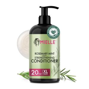 Mielle Organics Rosemary Mint Strengthening Hair Conditioner for Women & Men – Biotin Infused Detangling & Hydrating Conditioner to Increase Manageability & Support Longer, Healthier Strands, 12 oz(20 Ounce (Pack of 1))