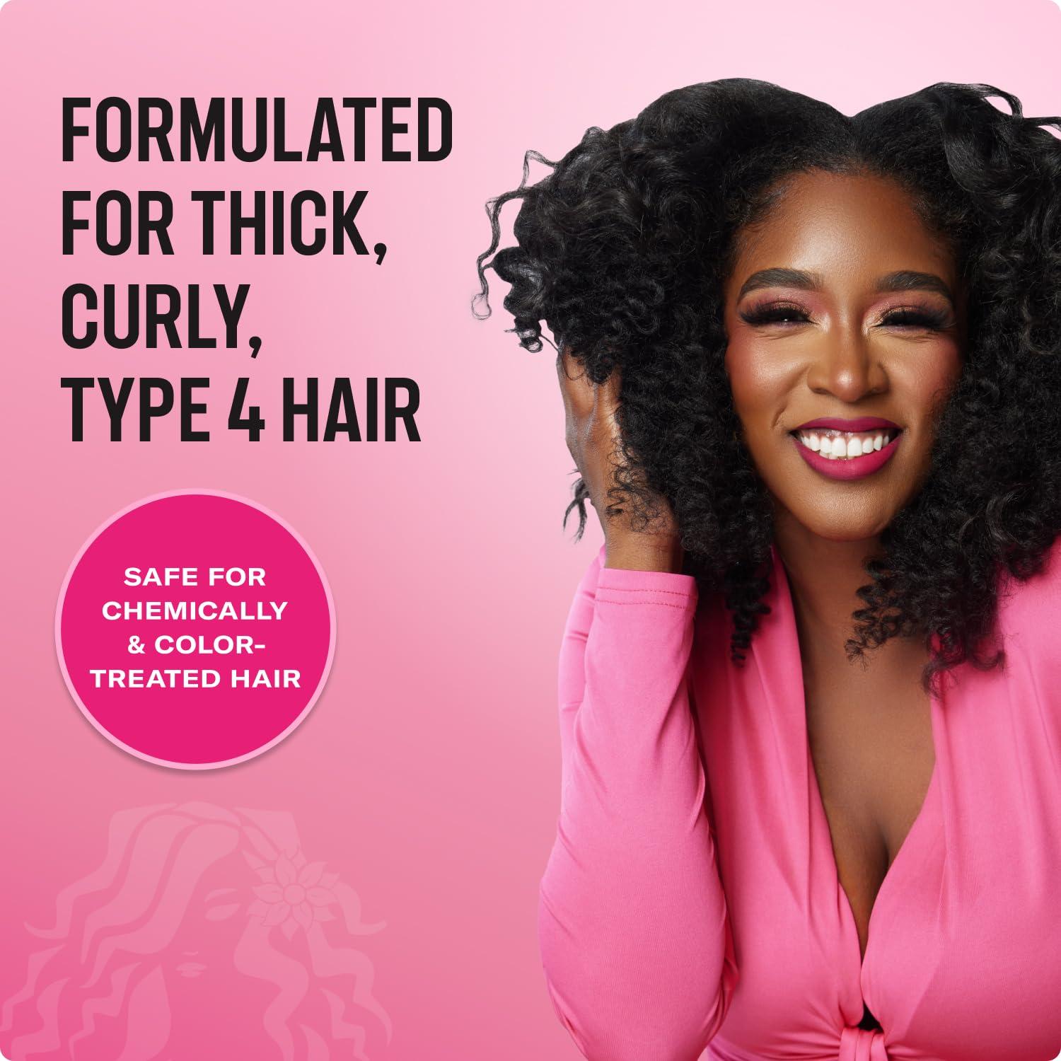 imageMielle Organics Pomegranate Honey Shampoo amp LeaveIn Conditioner for Thick Curly Type 4 Hair Moisturizing Curl Primer and Detangler Prevents Frizz for Damaged Hair Easy to Apply