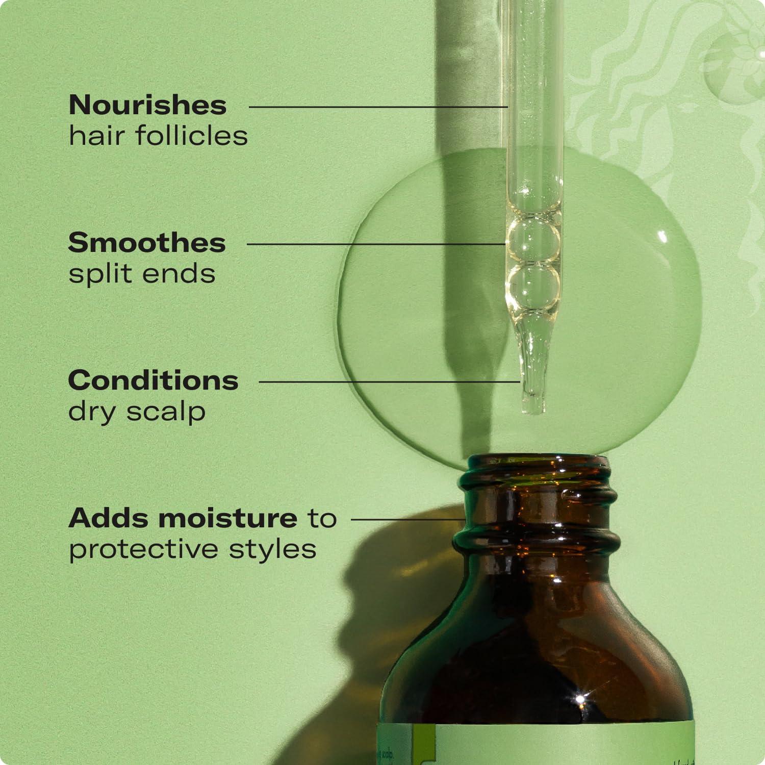 imageMielle Silk Press Bundle Exfoliating Shampoo Hydrating Conditioner Deep Conditioner Mongongo Heat Protectant Spray BiotinInfused Rosemary Hair Oil