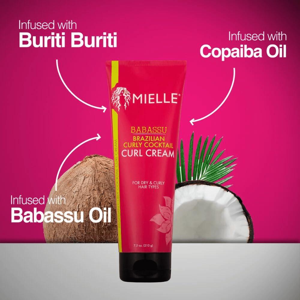 imageMielle Organics Brazilian Curly Cocktail Curl Cream 75 oz