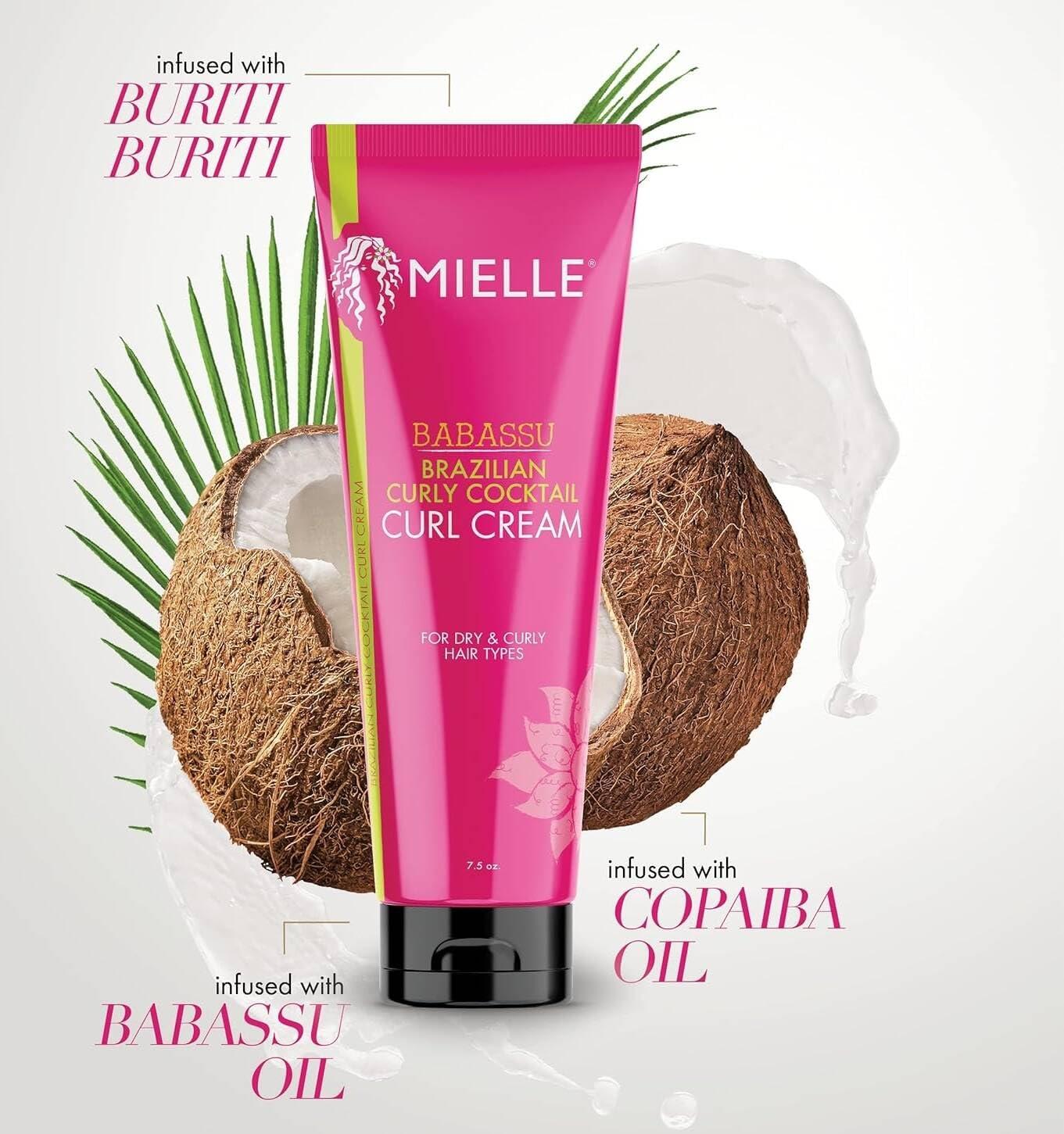 imageMielle Organics Brazilian Curly Cocktail Curl Cream 75 oz