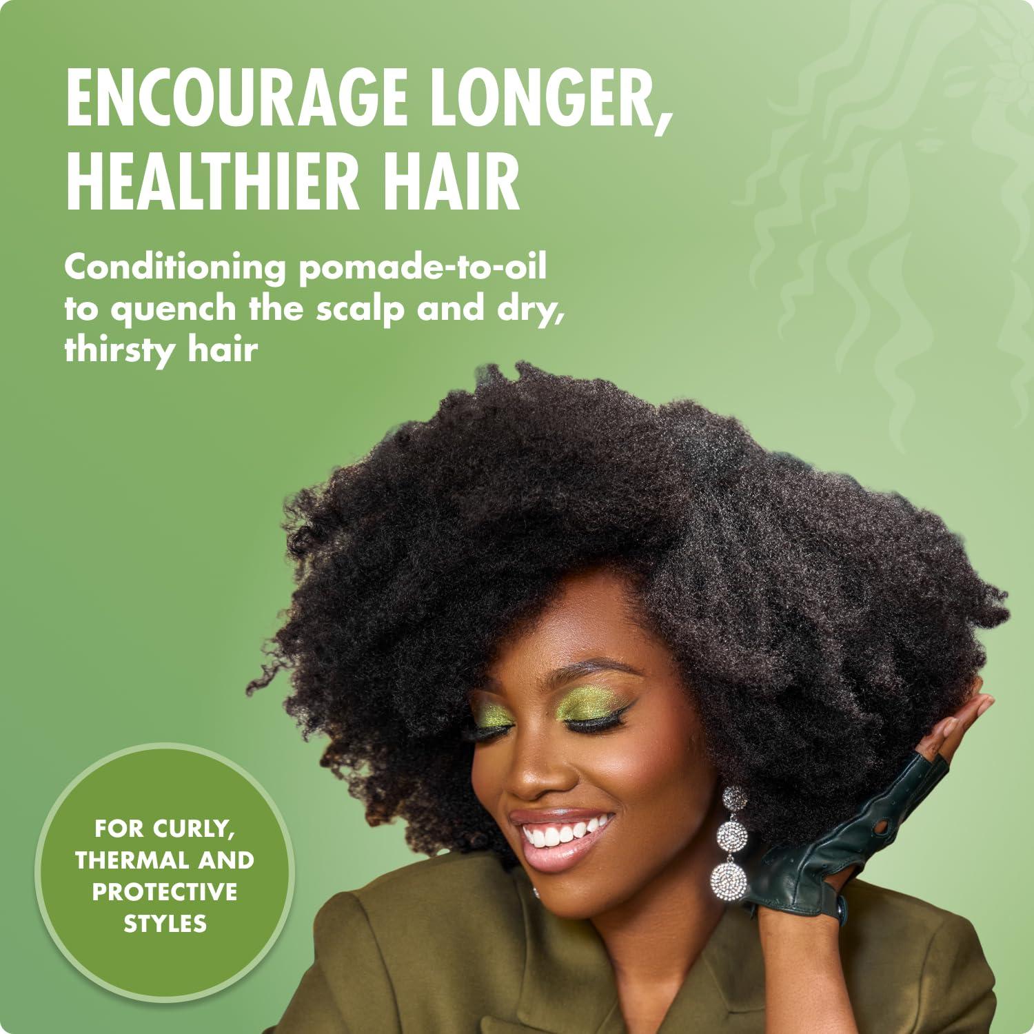imageMielle Organics Rosemary amp Mint Hair Pomade for Women amp Men Conditioning Natural Hair Moisturizer to Quench the Scalp Lock in Wave Patterns Add Shine amp Help Protect Against Dryness 5 oz