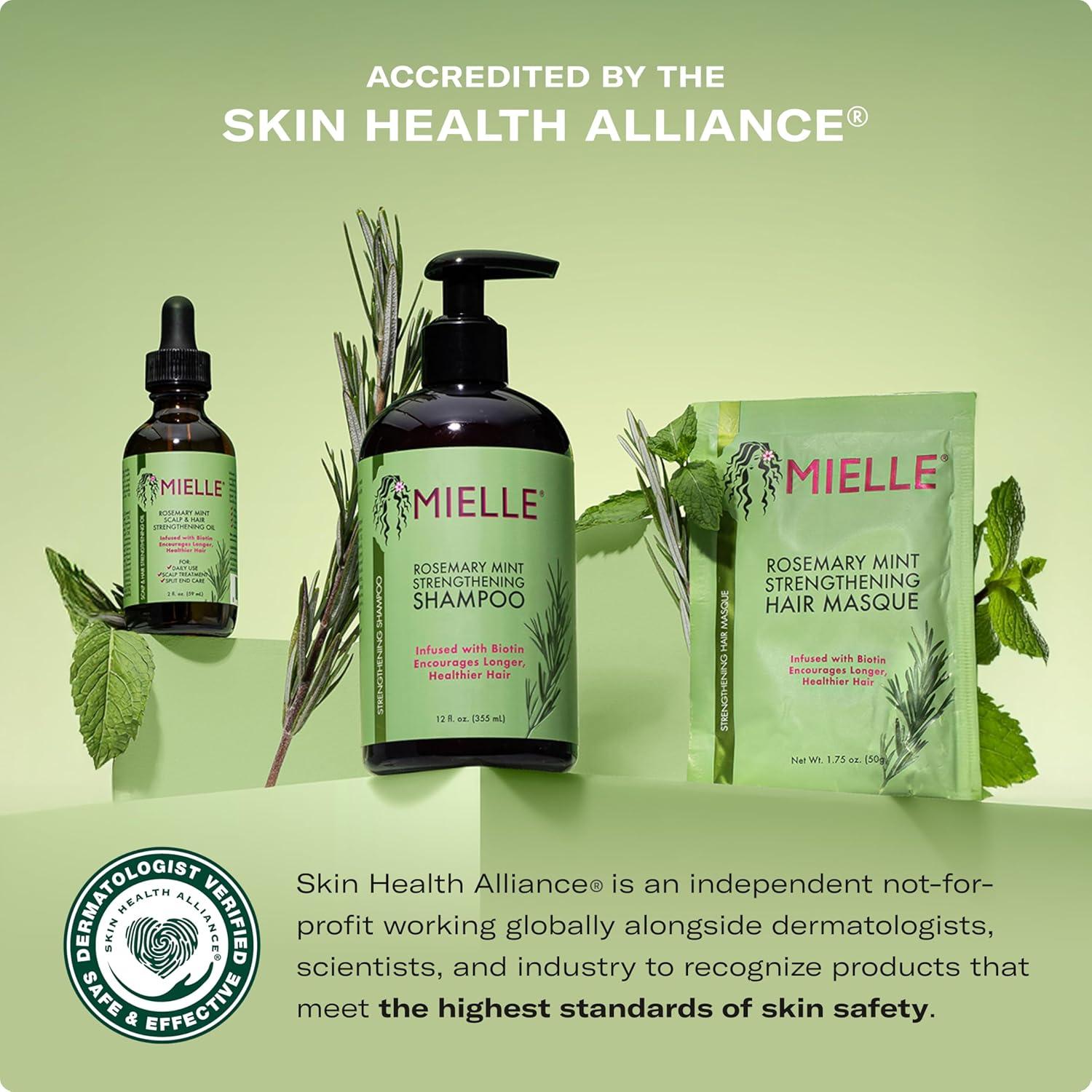 imageMielle Organics Rosemary amp Mint Hair Pomade for Women amp Men Conditioning Natural Hair Moisturizer to Quench the Scalp Lock in Wave Patterns Add Shine amp Help Protect Against Dryness 5 oz
